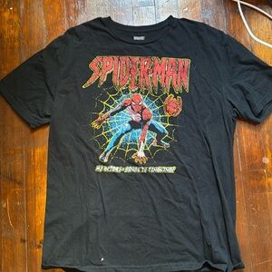 Vintage spider-man tee shirt